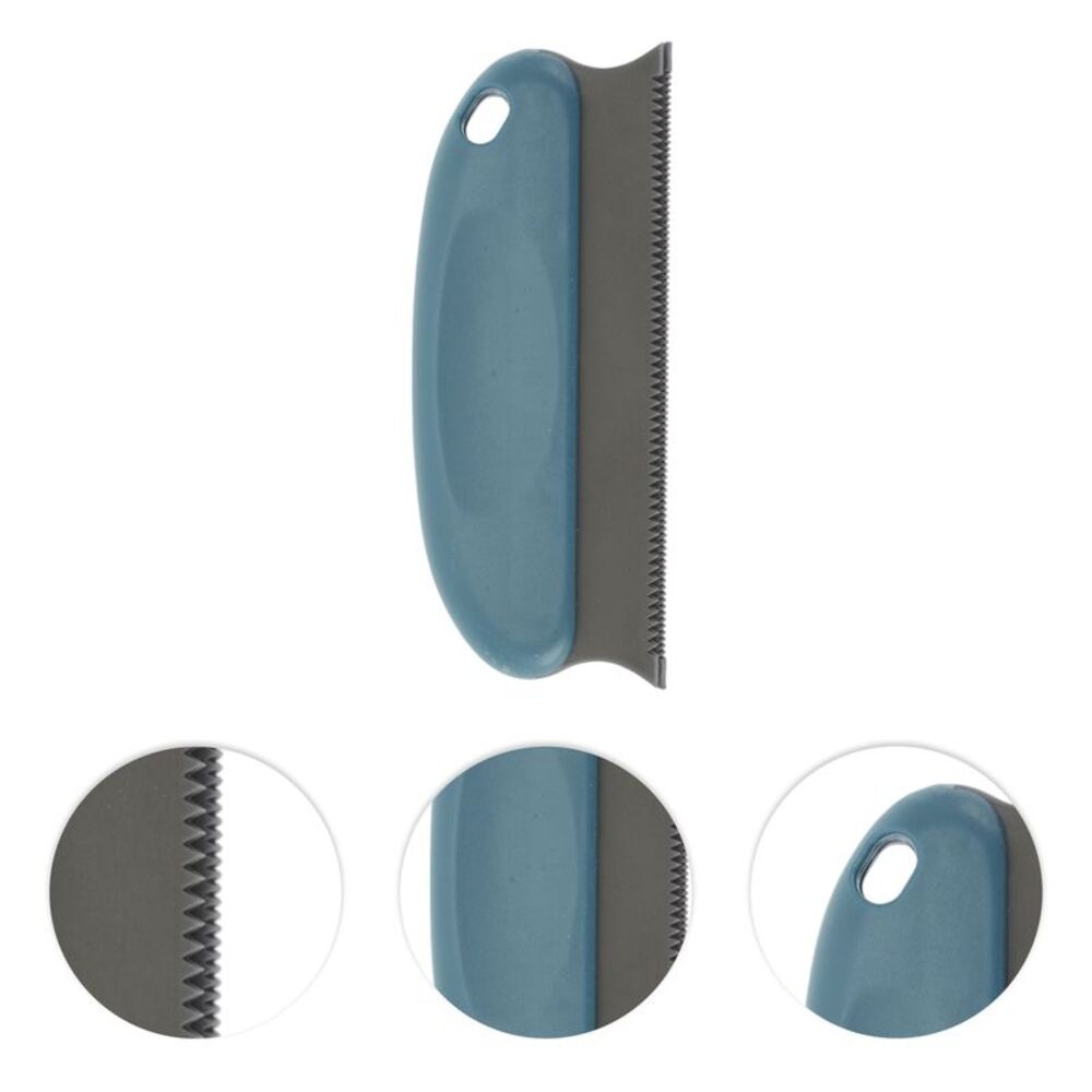 Scraper Rake Pet Hair Remover Blue - Picture 3 of 6